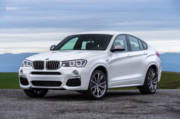 Admire 2019 BMW X4 without camouflage in the US