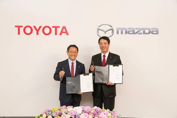 Toyota and Mazda to partner on a new infotainment system