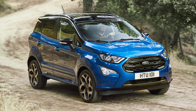 Ford made the EU-specs Ford EcoSport 2018 sportier