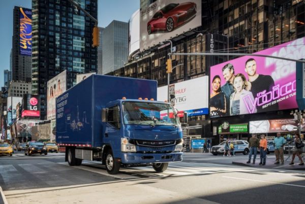 First all-electric truck - Fuso eCanter to be sold in US
