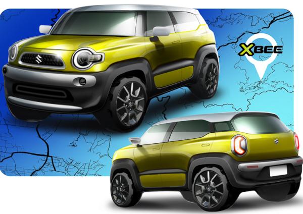 The all-new Suzuki crossover concept is almost similar to the FJ Cruiser 