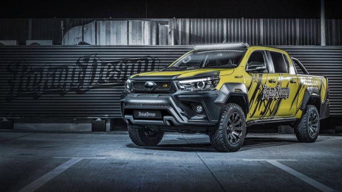 Toyota Hilux 2018 becomes a luxury pickup redesigned by Carlex