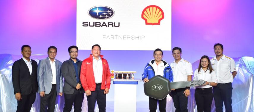Subaru PH and Pilipinas Shell set up a working partnership
