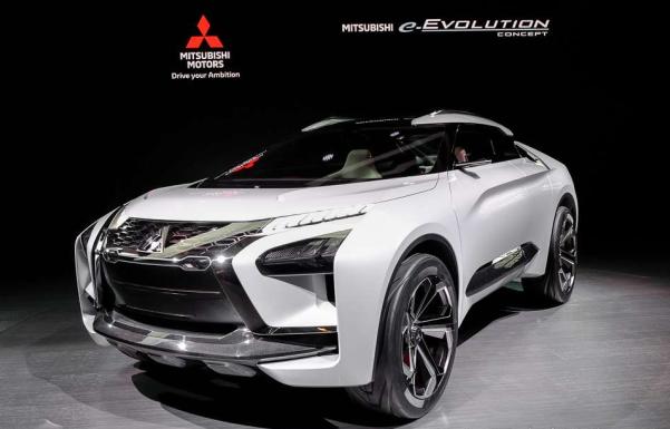 Mitsubishi e-Evolution Concept launched at Tokyo Motor Show 2017 