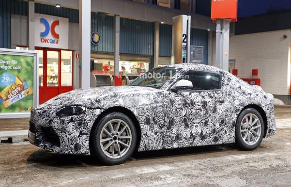 [Spied] Toyota Supra 2018 revealed headlights and taillights