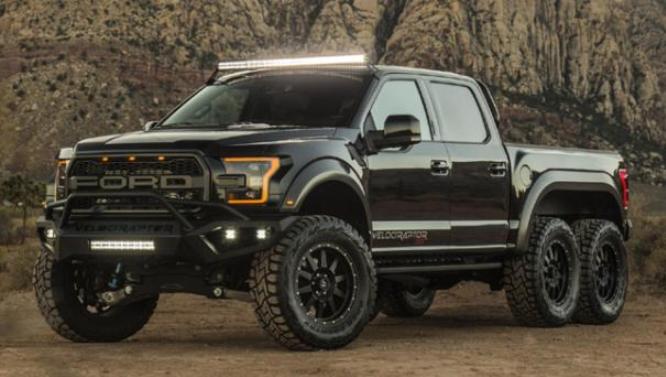 Ford VelociRaptor 6x6 - a more powerful Raptor revealed