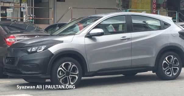 Honda HR-V 2018 facelift: Spy shots in Malaysia