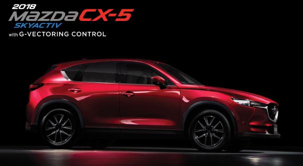 Mazda CX-5 2018 side view