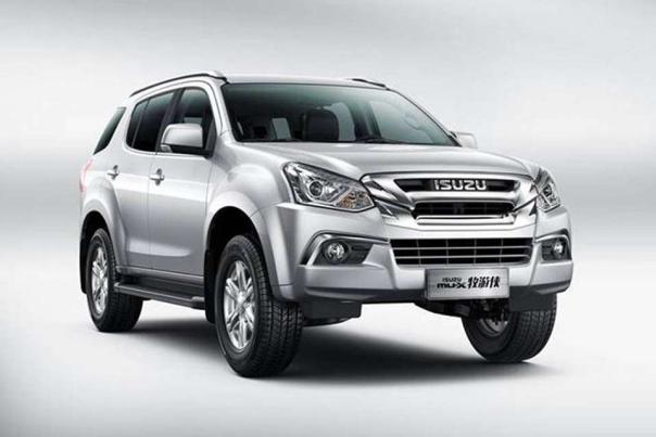 Isuzu Mu-X 2018 facelift officially rolled out in China