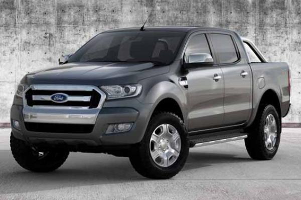 Allegedly Ford Ranger 2018 Facelift Spied In Thailand