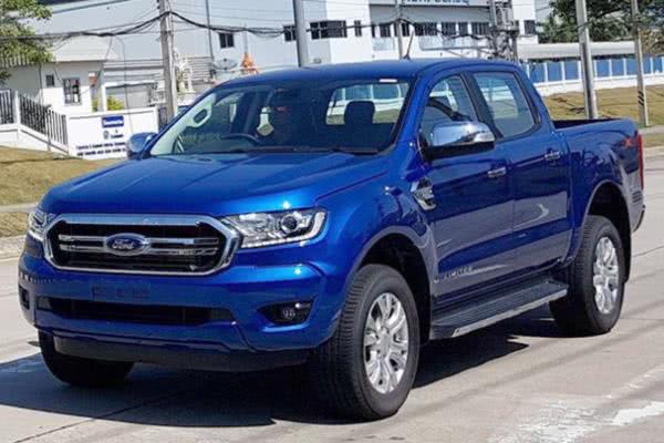 Allegedly Ford Ranger 2018 facelift spied in Thailand