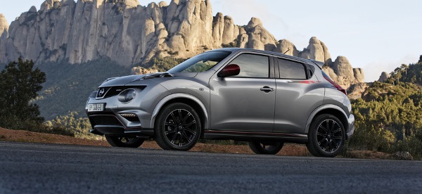 nissan juke 2018 on mountain roads