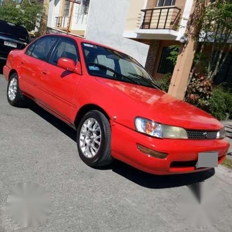 1994 Toyota Corolla XL MT Red Sedan For Sale 345653