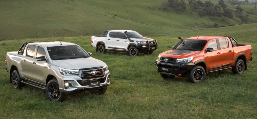 Toyota Hilux 2018 facelift revealed in Australia with new variants