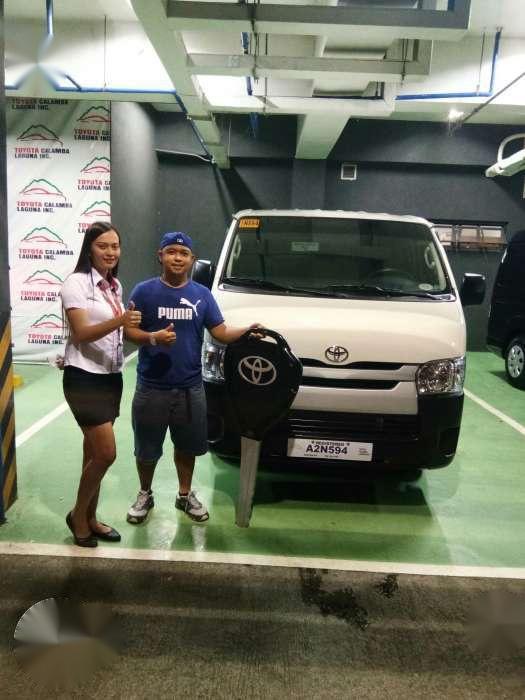 toyota hiace grandia downpayment and monthly