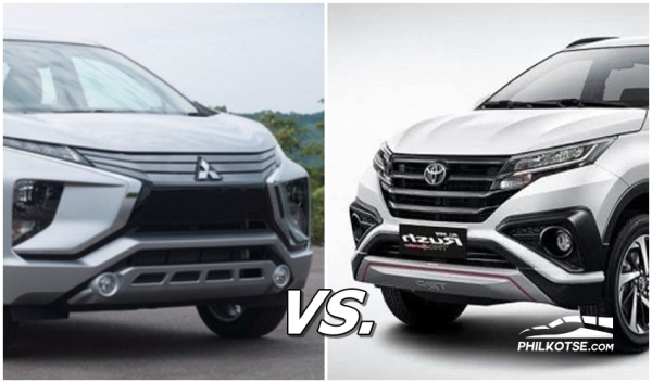 Mitsubishi Expander vs Toyota Rush
