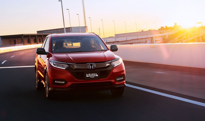 Photos of Honda HR-V 2018 facelift revealed online