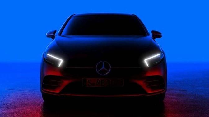 Mercedes-Benz A-Class 2018 teased, showing far sharper look