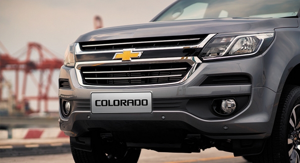 Chevrolet Colorado 2018 front fascia