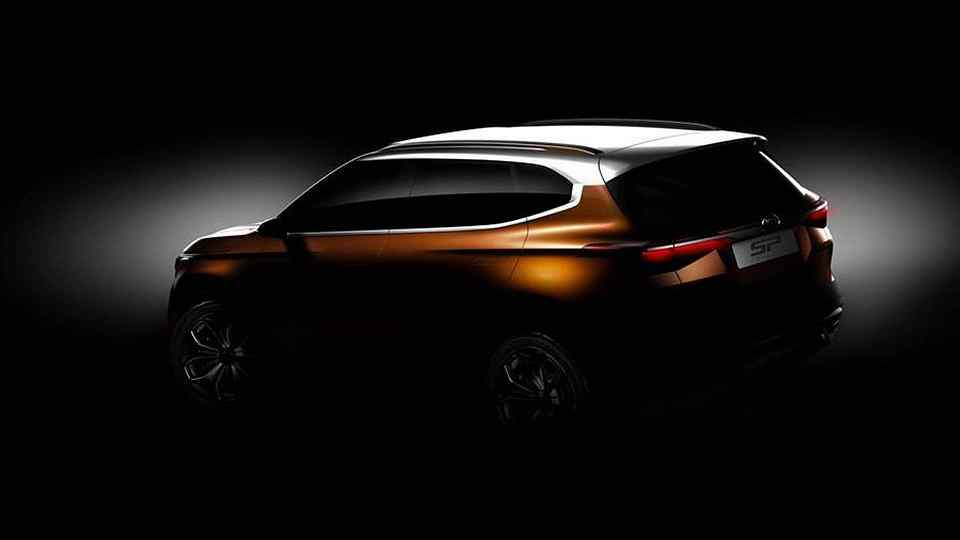 Kia SP Crossover Concept teased for Indian market
