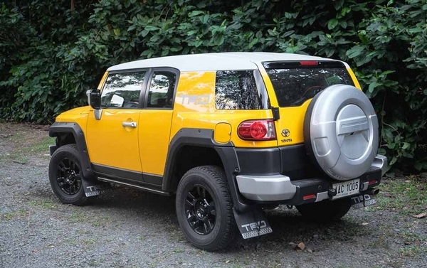 Toyota FJ Cruiser 2018 angular rear