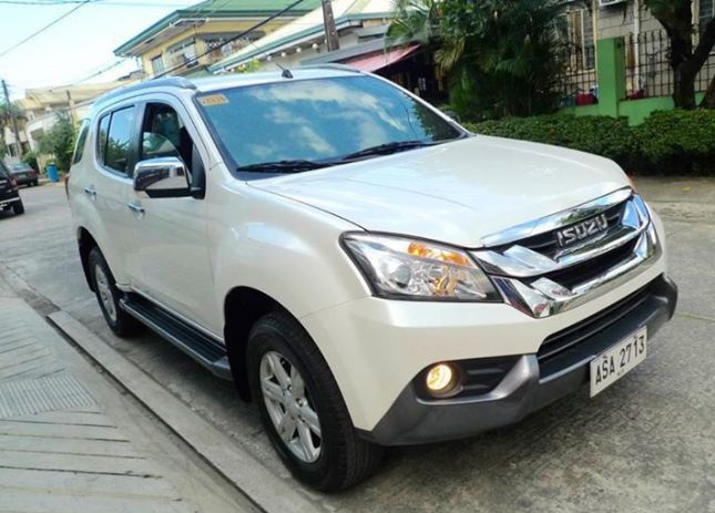 Isuzu mu x 2015