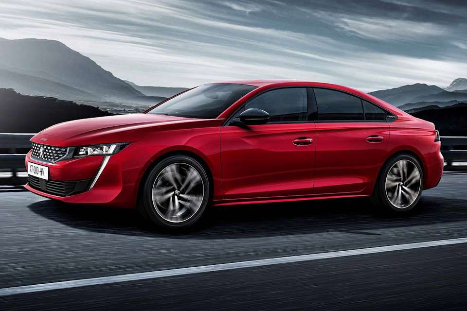 Peugeot 508 2019 looks more attractive in 4door coupe design