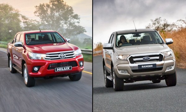 Ford Ranger vs Toyota Hilux