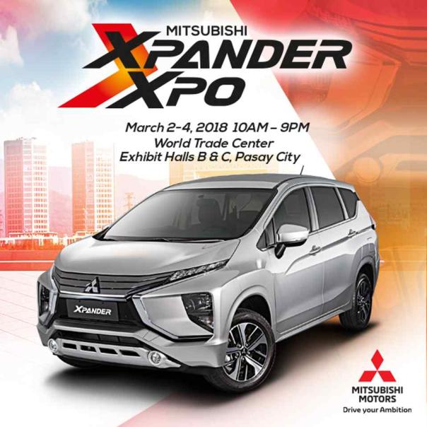 Mitsubishi Xpander Xpo 2018 to be held in Passay early next month