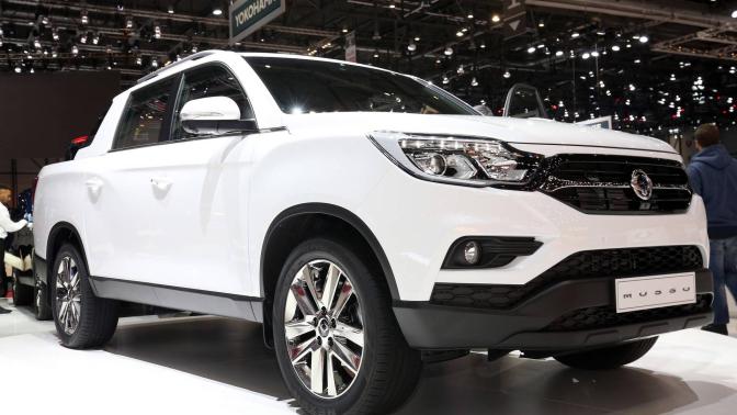 SsangYong Musso 2018 pickup truck launched at Geneva Motor Show