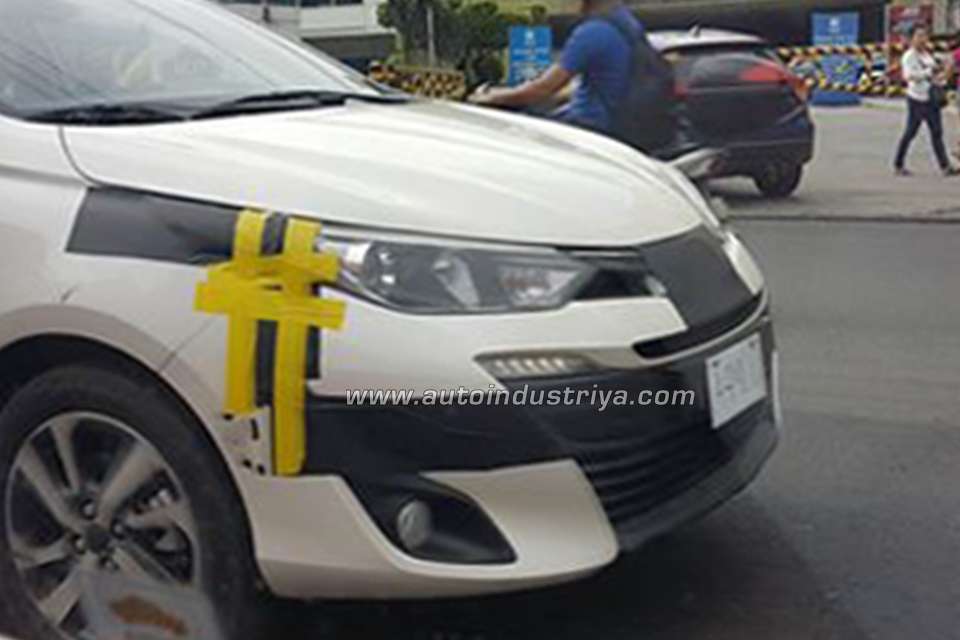Next-gen Toyota Vios 2018 caught tested in the Philippines