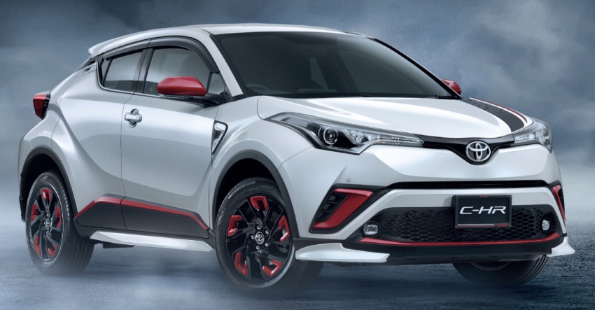 Thai-spec Toyota C-HR 2018 added with a wide array of accessories