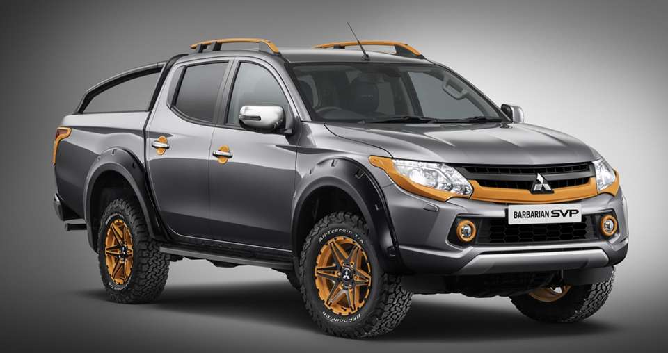 Mitsubishi Triton furnished with limited off-road Barbarian edition