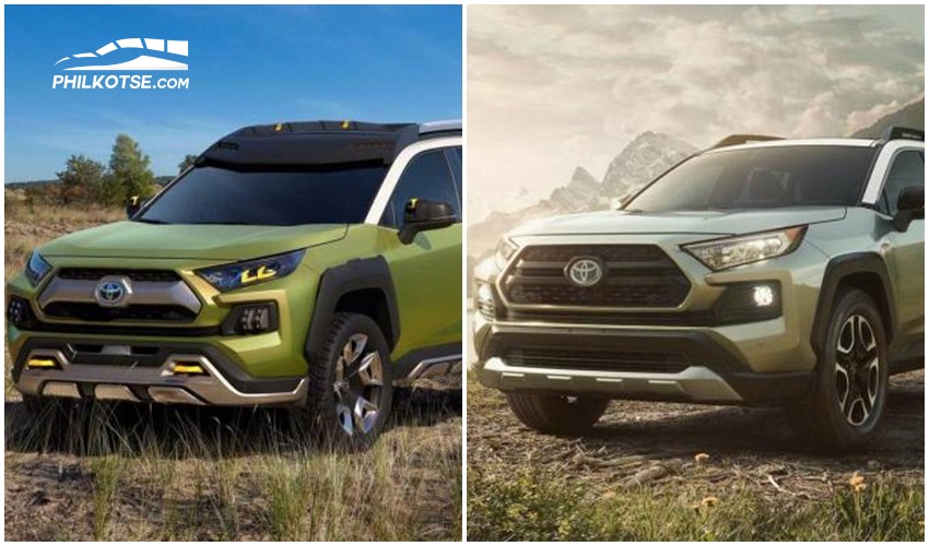 Toyota RAV4 2019 vs FT-AC concept: Spot the differences side-by-side