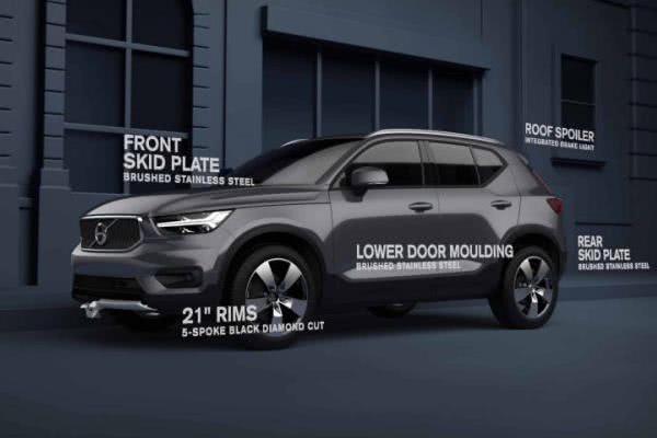 Volvo XC40 2018 gets spruced up with new exterior styling kit