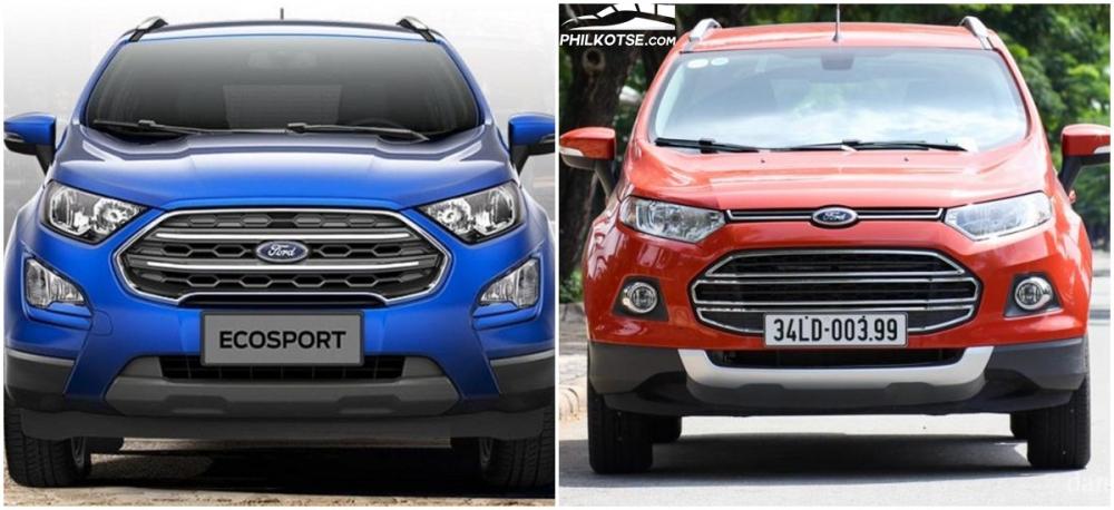 Spot the changes side-by-side: Ford EcoSport 2018 vs 2017