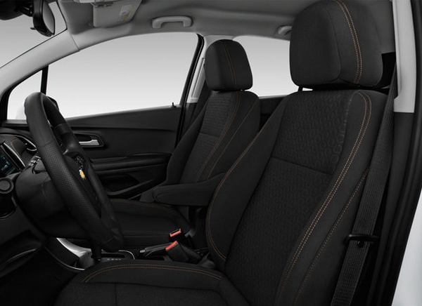 Front seats of The Chevrolet Trax 2018