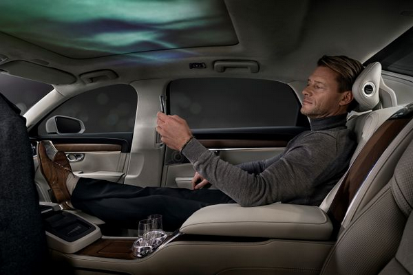 Volvo S90 Ambience Concept revealed, focusing on boosting human senses