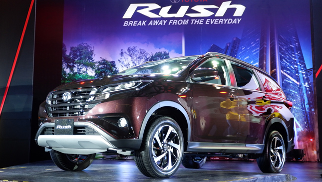 7-seater Toyota Rush 2018 officially comes out for Philippine market