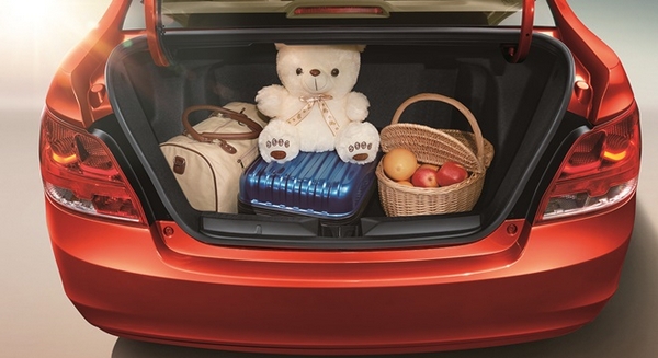 Chevrolet Sail 2018 trunk space