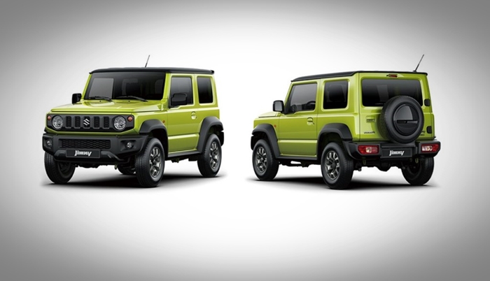 Fourth-gen Suzuki Jimny 2019 revealed with a more modern look