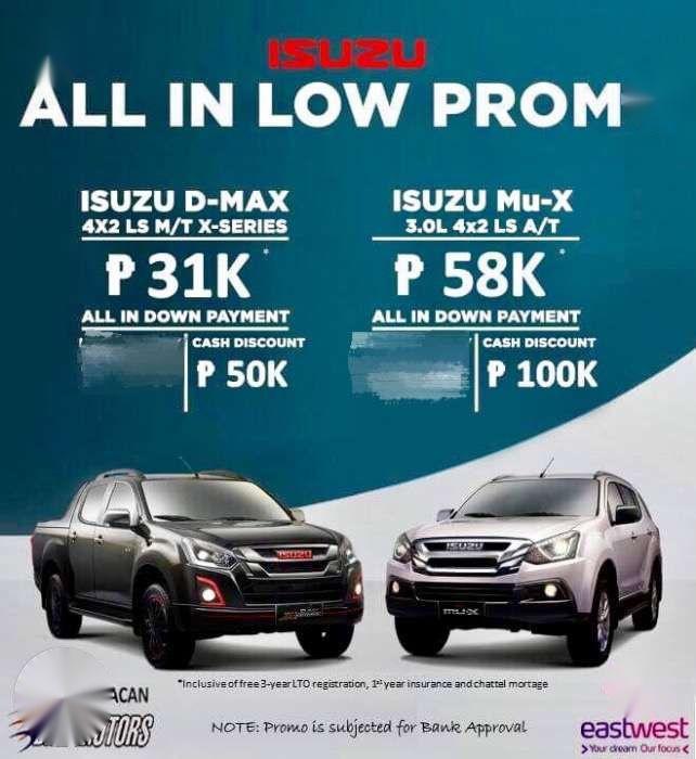 Isuzu D-max and Mux New 2018 For Sale 472023