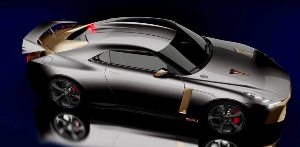 Nissan GT-R50 premiered to celebrate 50th anniversary of Godzilla & Italdesign