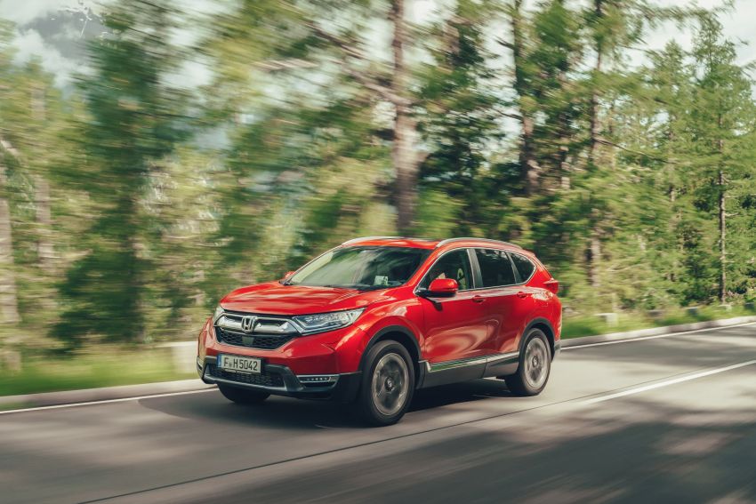 Honda CR-V 2018 launches its sale in European market