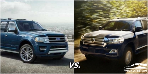ford expedition vs toyota land cruiser