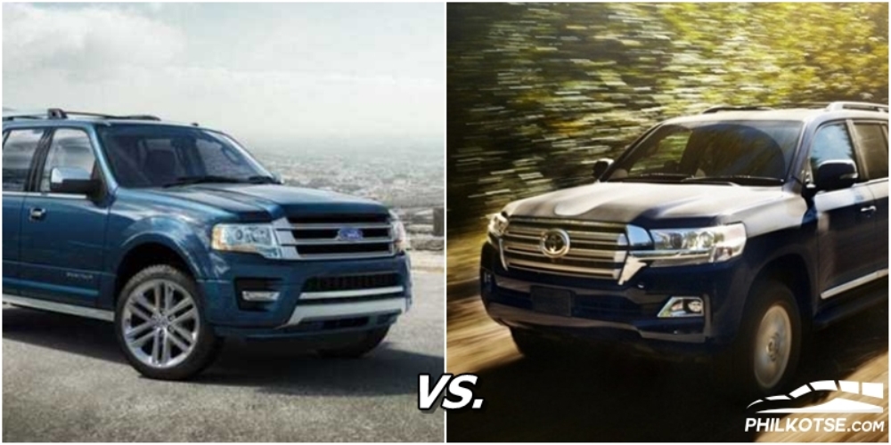 Auto brawl 101: Ford Expedition vs Toyota Land Cruiser