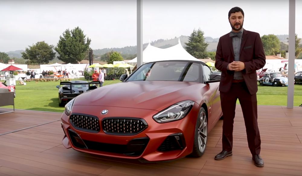BMW Z4 2019 revealed at the 2018 Pebble Beach