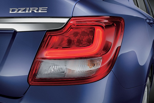 LED Lamps of the Suzuki Dzire 2018