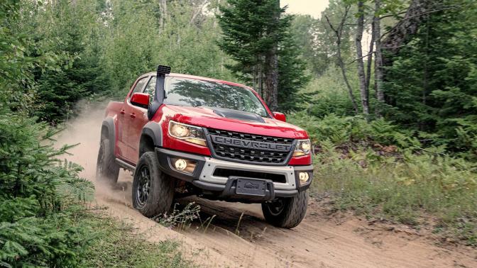 Chevrolet Colorado ZR2 Bison 2019 added with extra off-road gear
