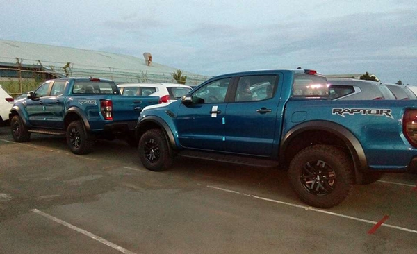 2 units of Ford Ranger Raptor Philippines seen before launch date